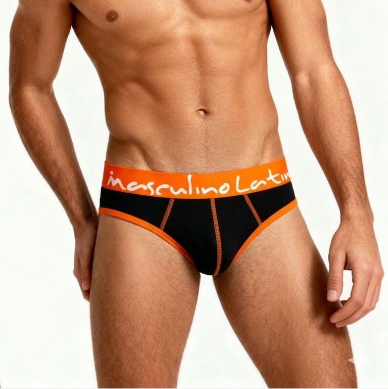 Adonis Black /Orange - Masculino Latino