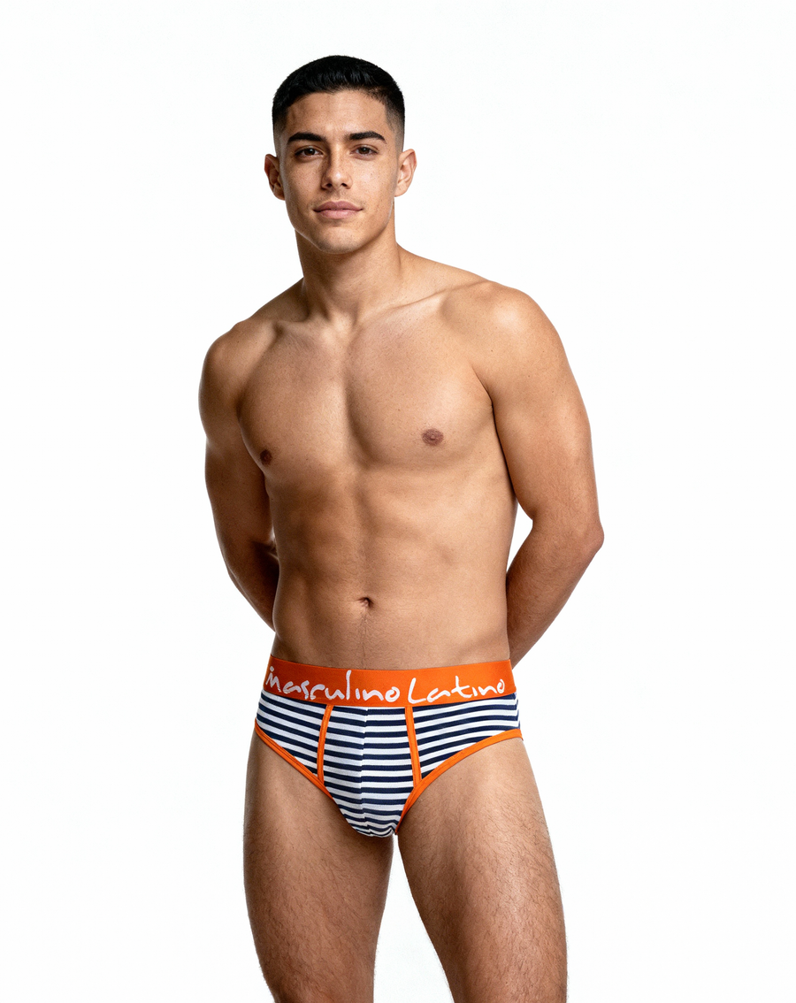 Zebra Orange - Masculino Latino