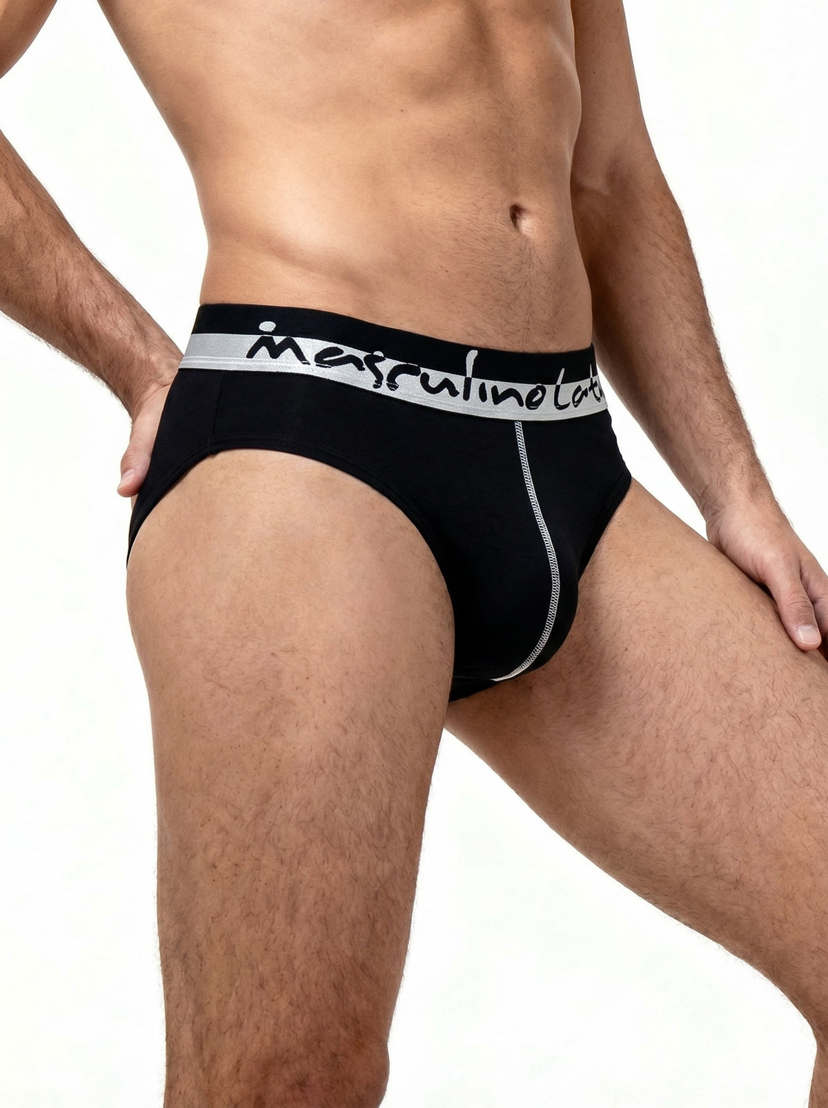 ALLURE BLACK & SILVER BIG SIZE